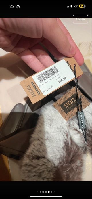 Guantes UGG auténticos piel oveja