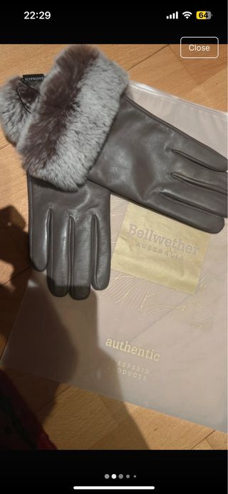 Guantes UGG auténticos piel oveja