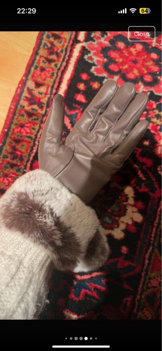 Guantes UGG auténticos piel oveja