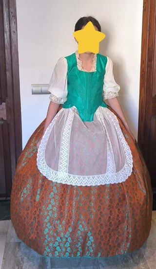 Traje huertana niña 13 años