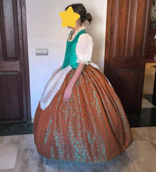 Traje huertana niña 13 años