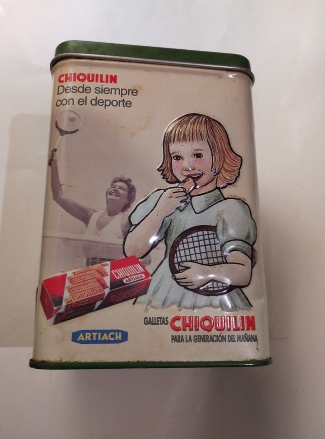 Caja galletas Chiqulin