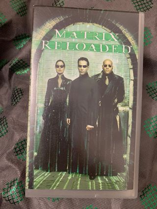 Matrix Reloaded VHS