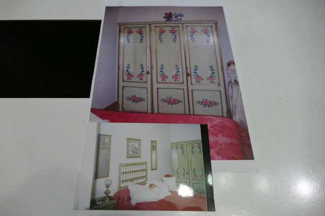 Armario Vintage Pintado a mano , madera de calidad