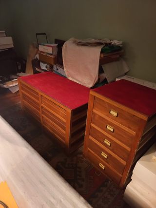 Armario Vintage Pintado a mano , madera de calidad