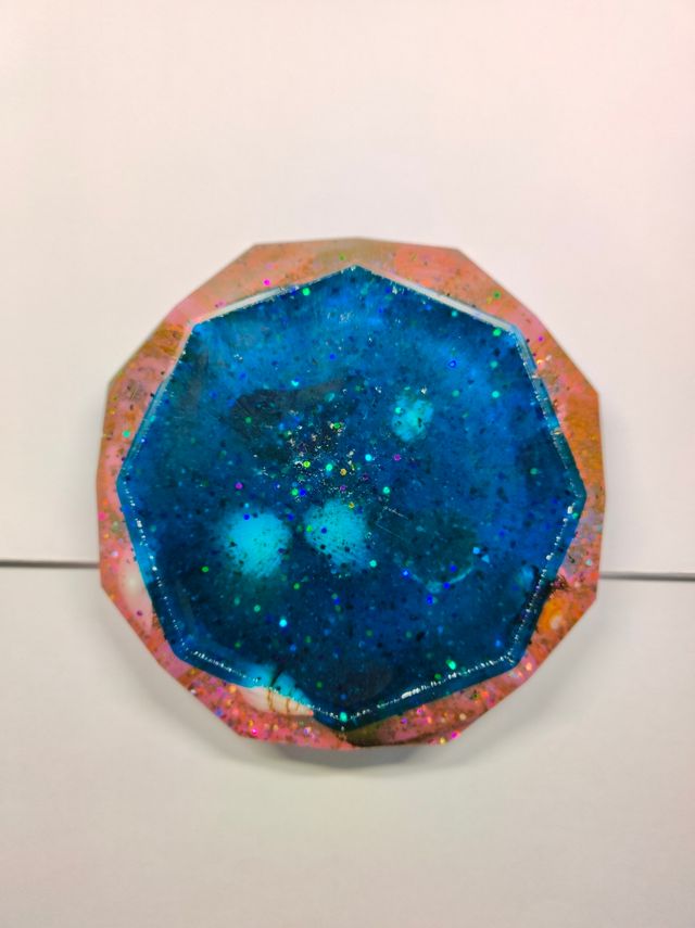 Posacenere con decoro marino