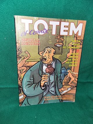 Comic vintage totem