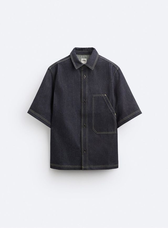 Denim Camisa Zara