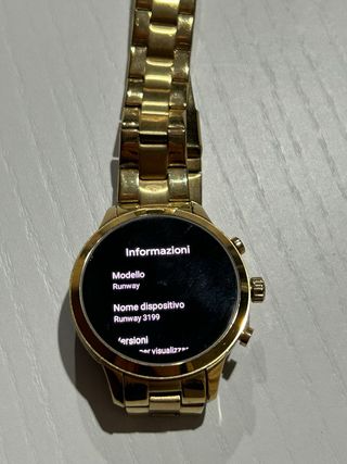 Michael kors smartwatch runway 3199
