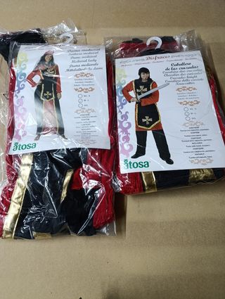 30 disfraces Mujer y Caballero Medieval