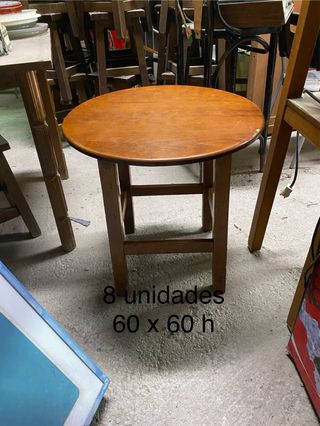 Mesas bajas de madera