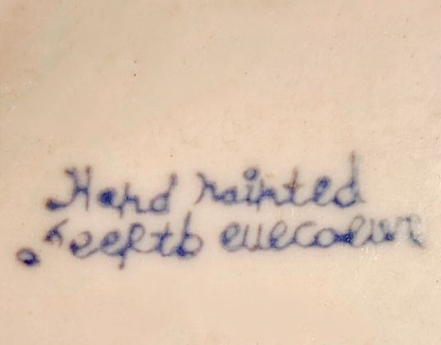 5 HUEVERAS HOLANDESAS PORCELANA DELFH