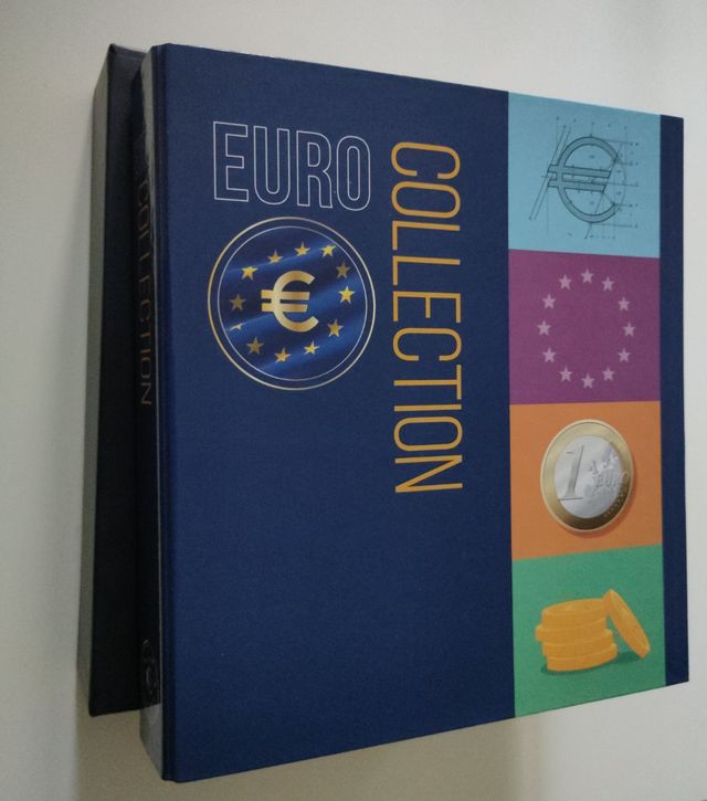 Album da collezione monete Euro