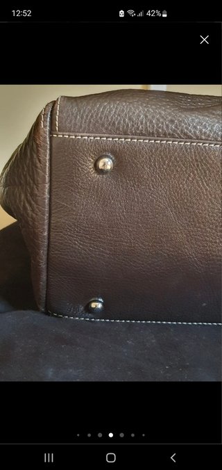 Bolso Tote marrón café de Purificación García