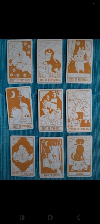 Carte Tarocchi del Cucciolo 78 card deck