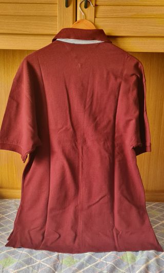 Polo Tommy Hilfiger Bordeaux usata taglia L