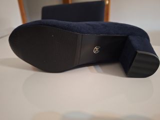 Zapatos tacón Mujer 36 Gamuza azul Shein Nuevos