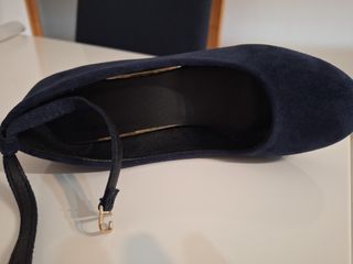 Zapatos tacón Mujer 36 Gamuza azul Shein Nuevos
