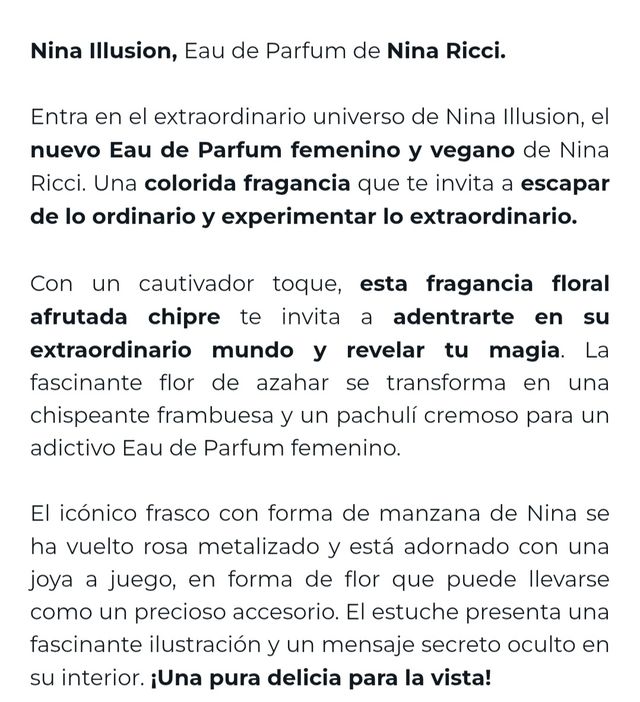 Nina Ricci Illusion 50ml