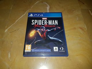 PS4 - MARVEL SPIDER-MAN MILES MORALES - COMO NUEVO