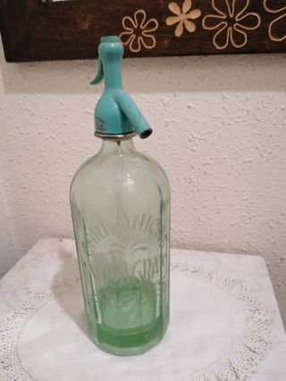 6 Botellas Sifón vintage 