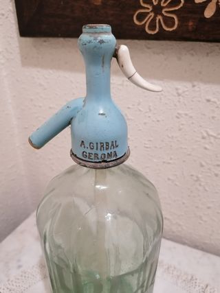 6 Botellas Sifón vintage 