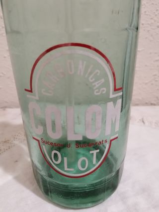 6 Botellas Sifón vintage 