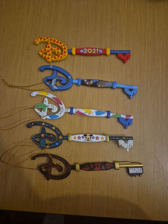 Llaves de colección Disney