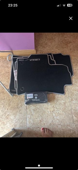Alfombrillas originales Toyota Corolla 