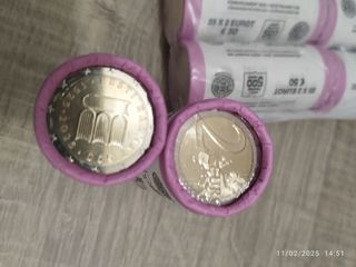 Rollo monedas 2 euros Estonia 2025