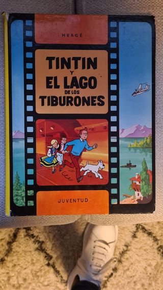 Tintin y el lago de los tiburones 1986