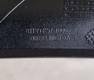 Tapa contraescudo honda pcx 2019