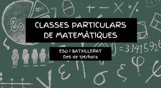 Classes particulars de matemàtiques