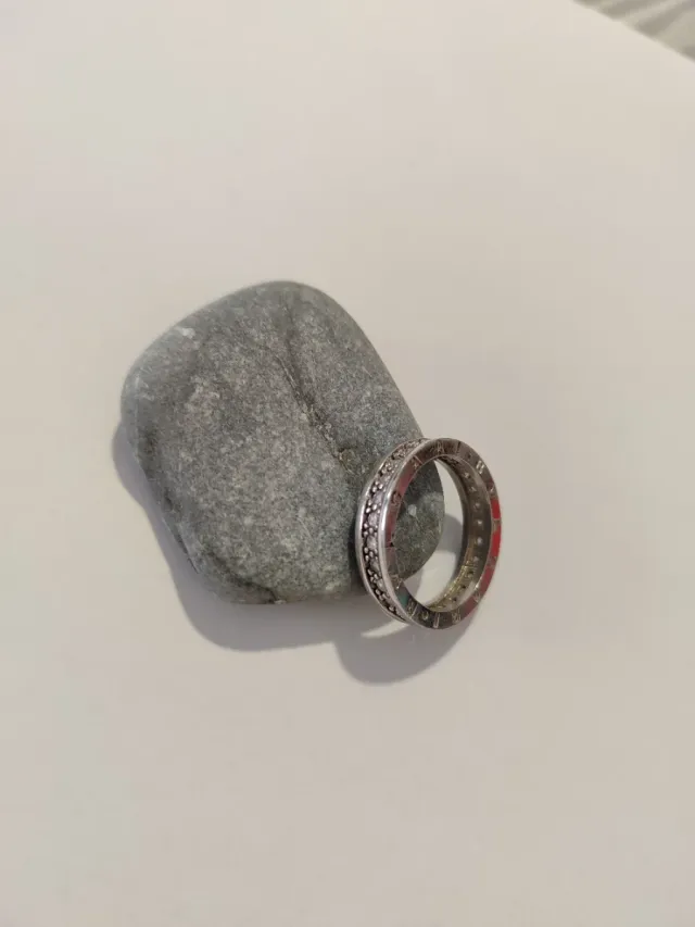 Anillo plata Bvlgari