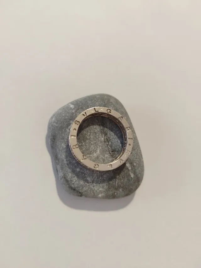 Anillo plata Bvlgari