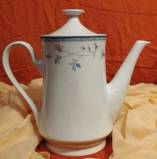 Juego de café vintage porcelana Sonata.