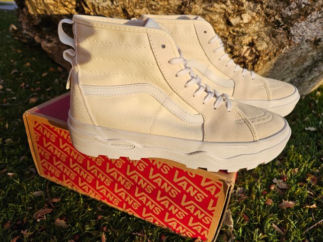 Vans Sentry Sk8-Hi Beige