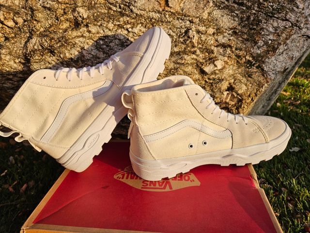 Vans Sentry Sk8-Hi Beige