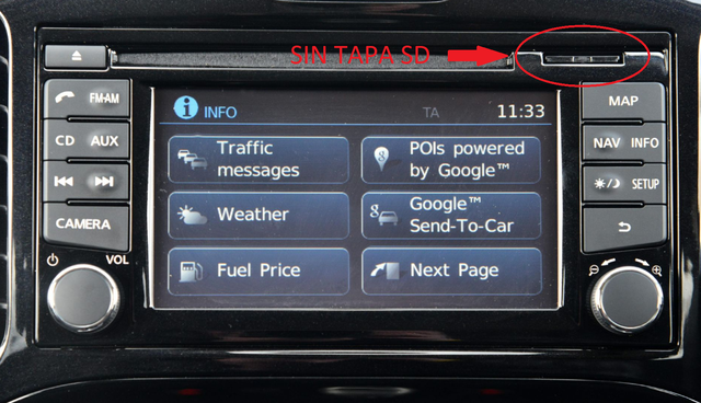 NISSAN CONNECT 2 V6 LATEST SAT NAV LCN2 SD CARD 2