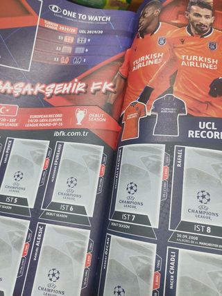 Álbum Champions League Topps 20-21