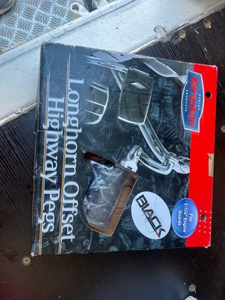 LONGHORN OFFSET HIGHWAY PEGS moto