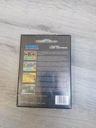 Juego sonic mega drive