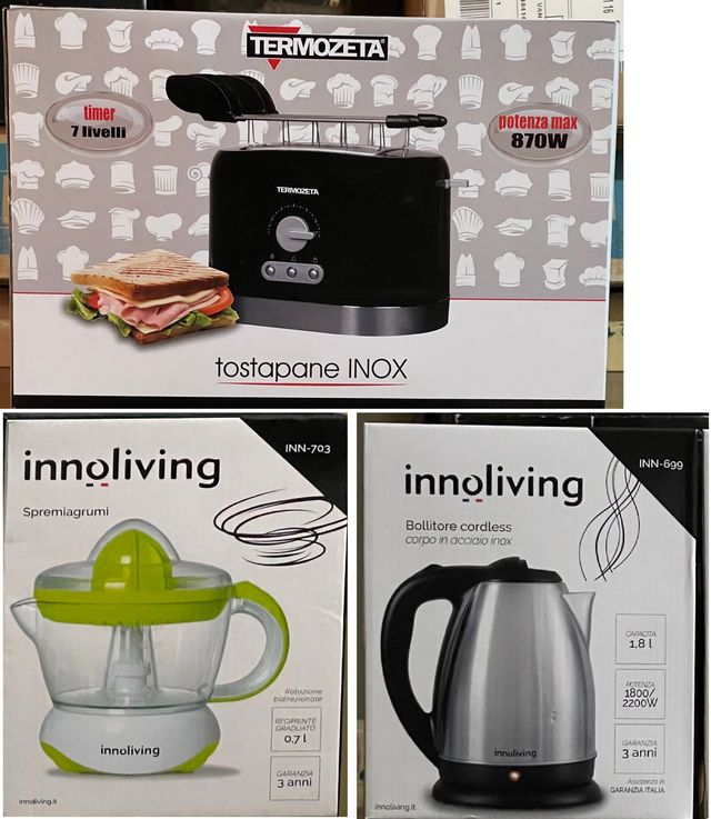 Tostapane Bollitore Spremiagrumi Elettrodomestici 