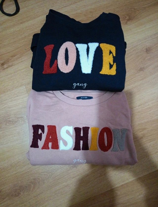Pack Sudaderas Kiabi niña mujer 