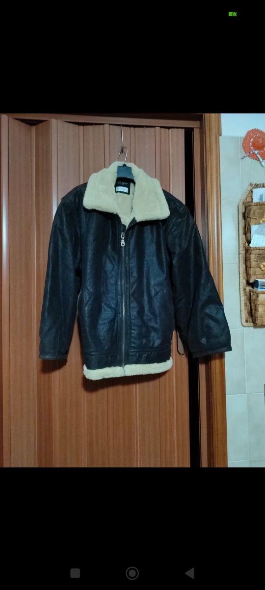 Giubbotto uomo in pelle