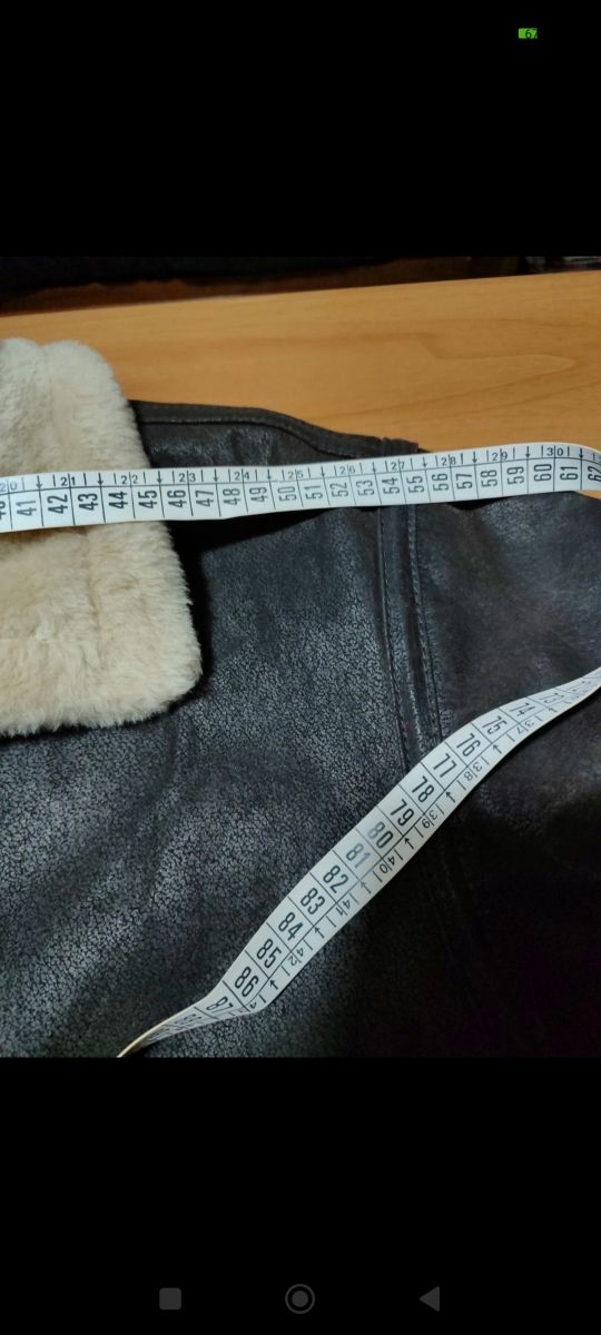 Giubbotto uomo in pelle