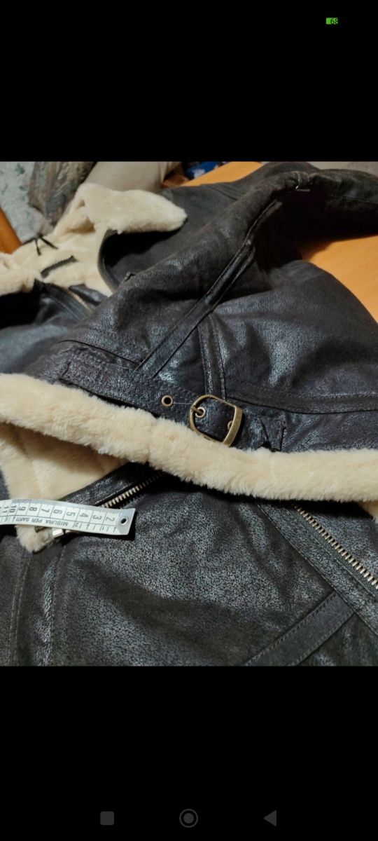 Giubbotto uomo in pelle