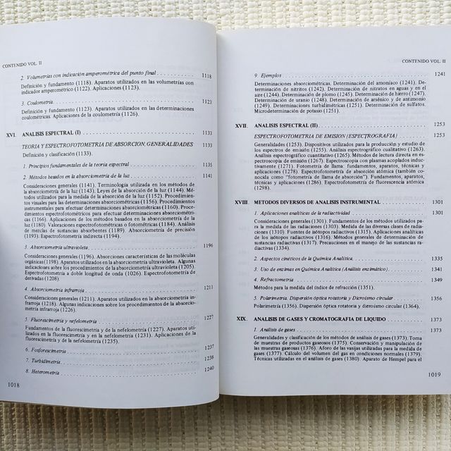 LOTE 2 libros QUÍMICA ANALÍTICA.
