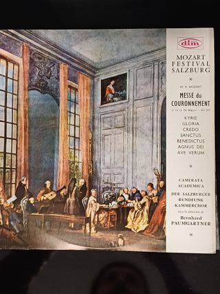 Misa de la coronación. Mozart.