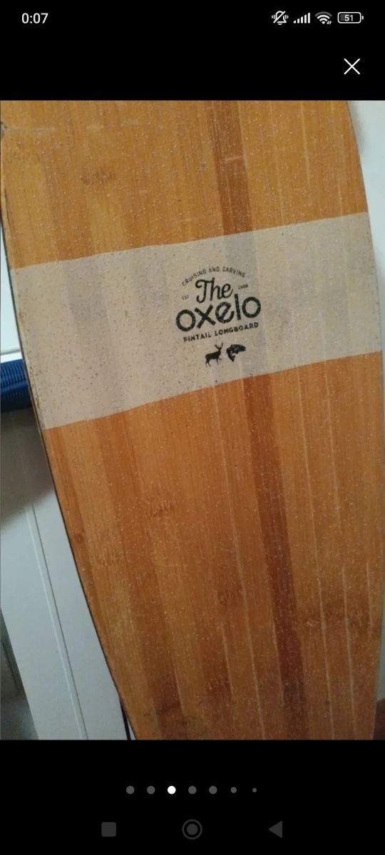 Monopatin longboard Oxelo decathlon